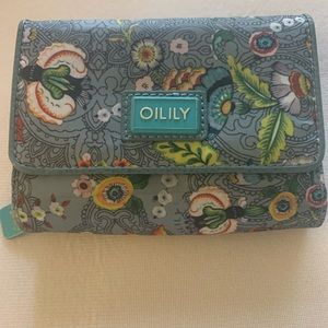 Beautiful floral oilily wallet.